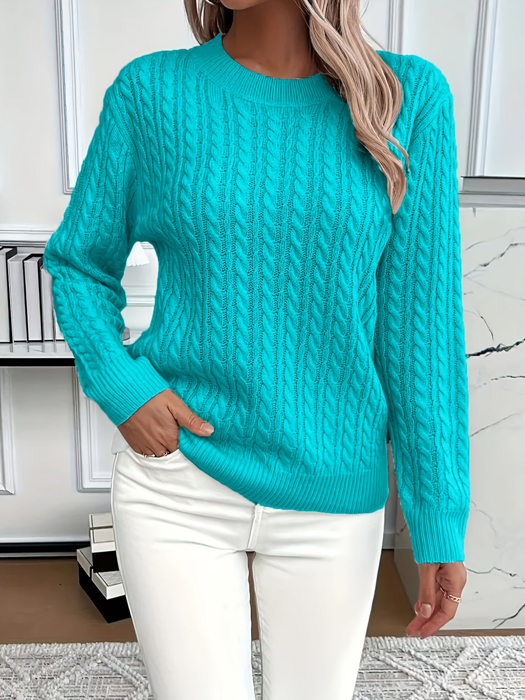 Bernila – Cable Knit Jumper