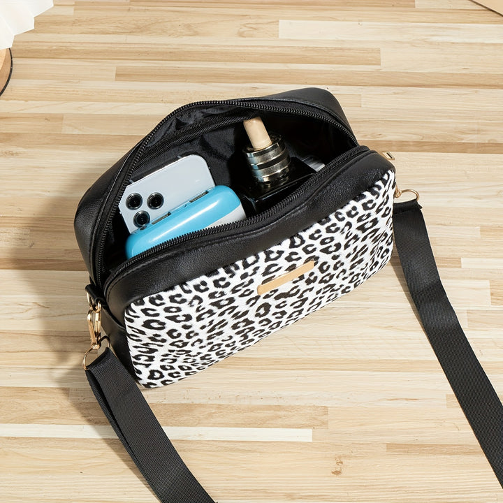 Ava - Leopard Print Crossbody Bag