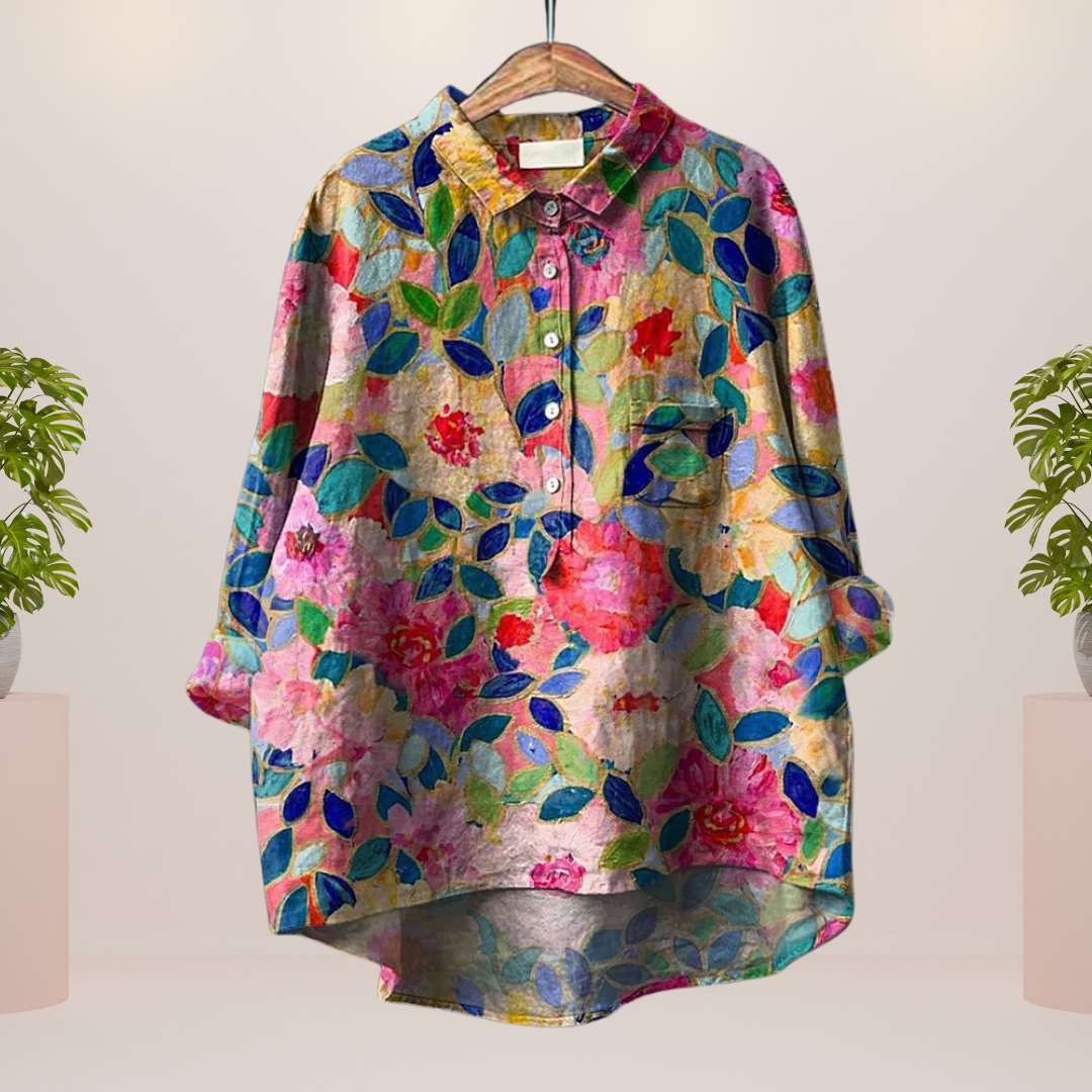 Alexis – Printed Oversized Shirt