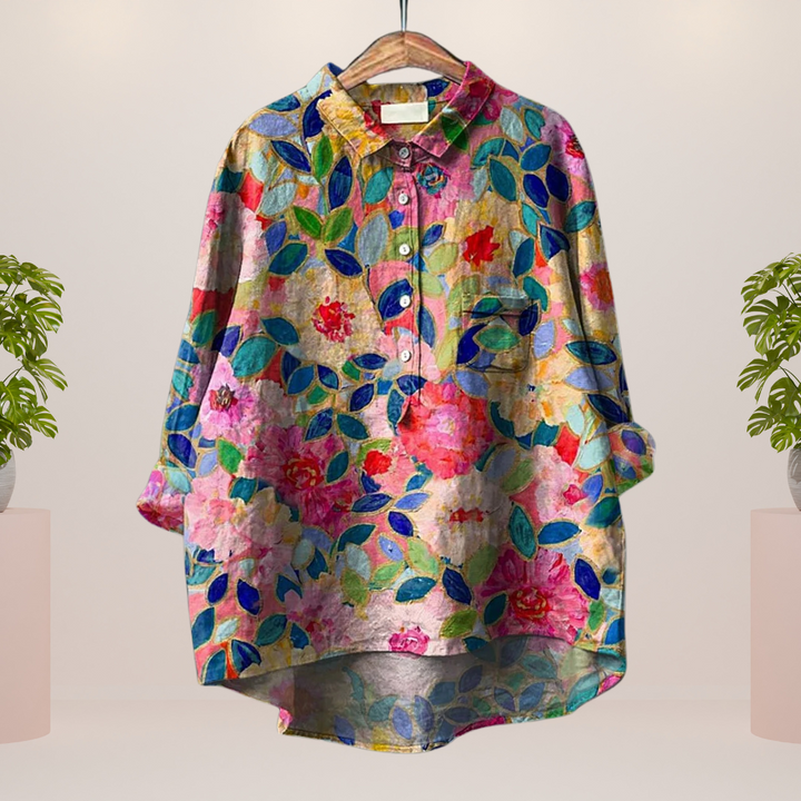 Alexis – Printed Oversized Shirt