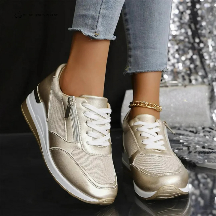 Rose – Luxe Platform Sneakers