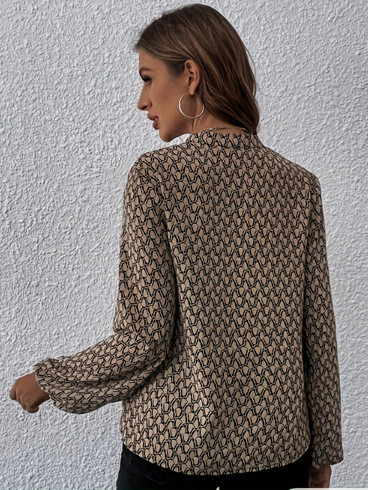 Harriet – Patterned Blouse