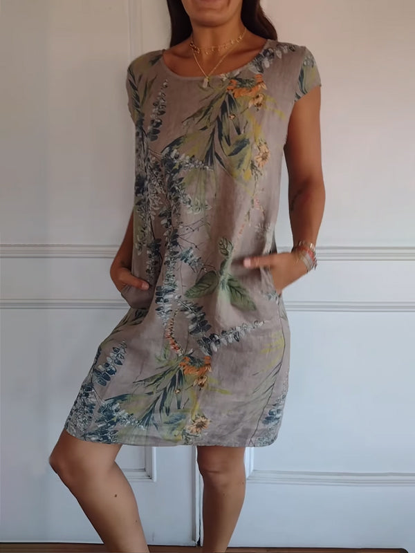Liza – Relaxed Fit Printed Dress