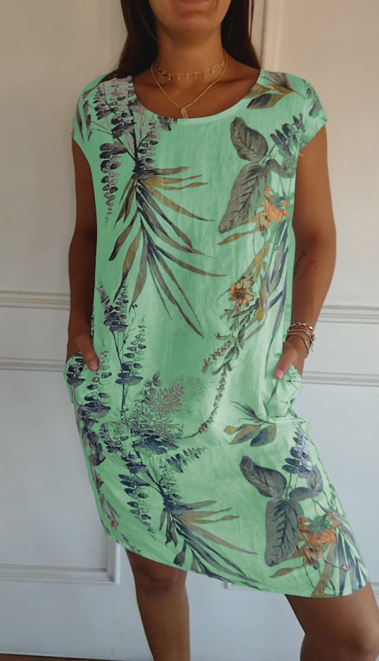 Liza – Relaxed Fit Printed Dress