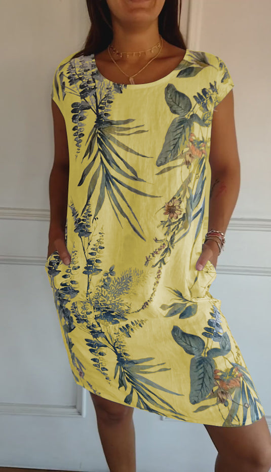 Liza – Relaxed Fit Printed Dress