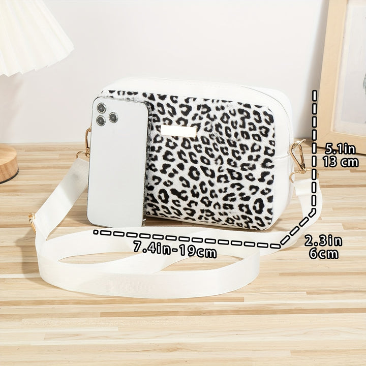 Ava - Leopard Print Crossbody Bag