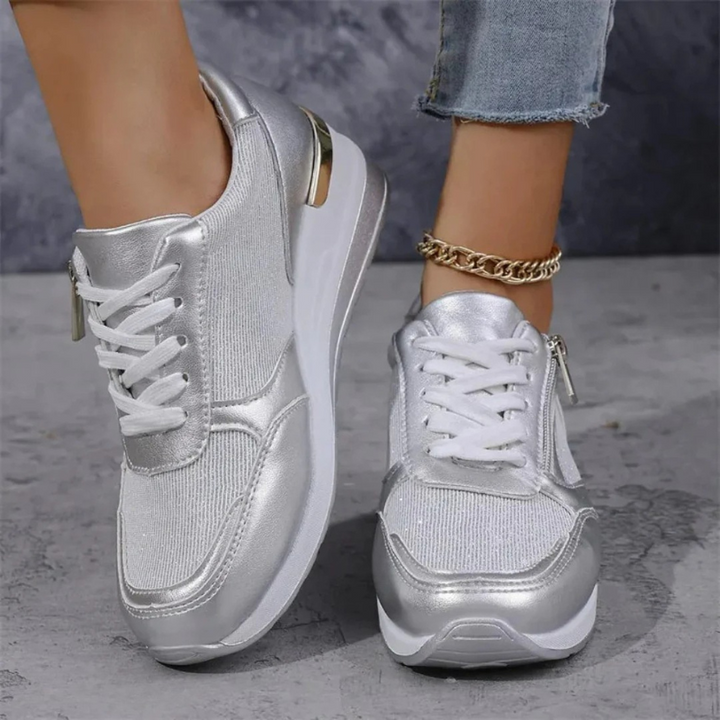 Rose – Luxe Platform Sneakers