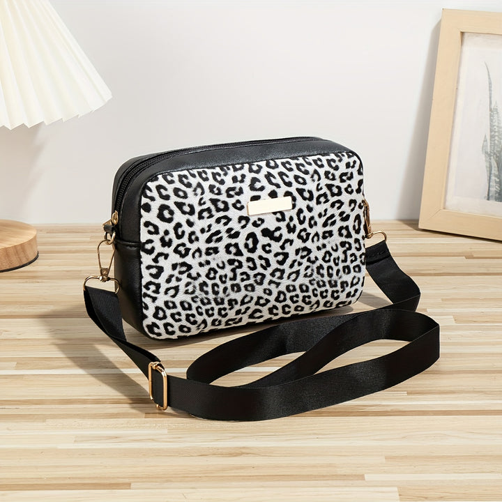 Ava - Leopard Print Crossbody Bag