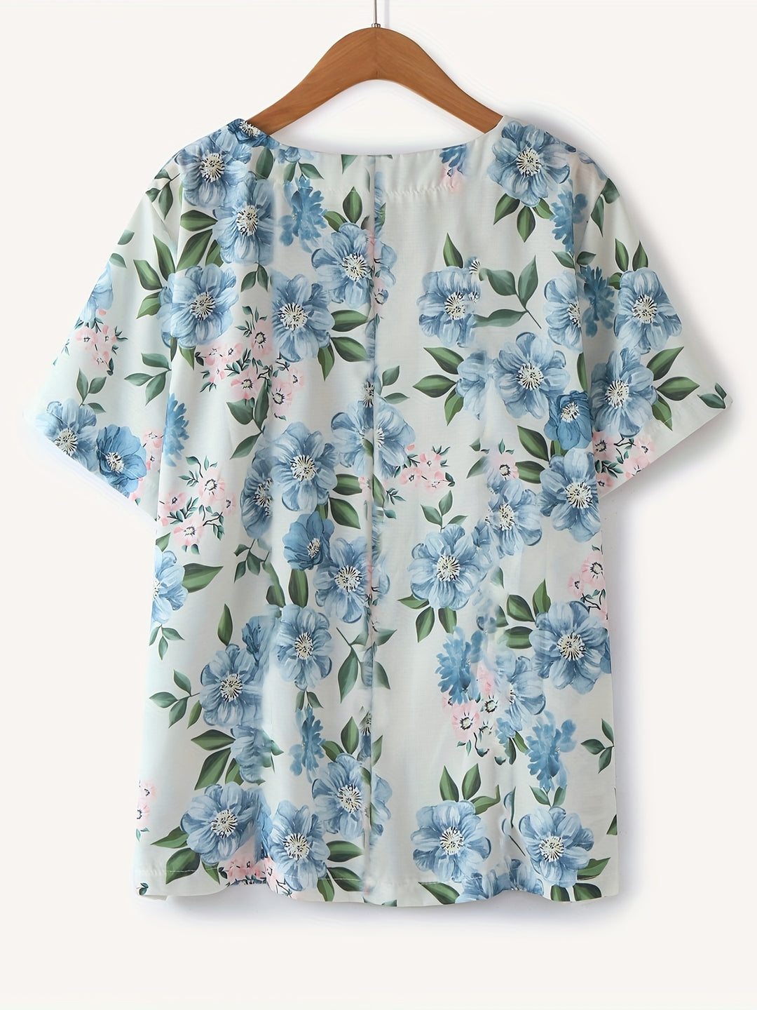 Sienna – Floral Button Detail Blouse