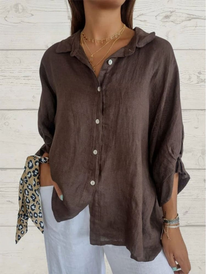 Bonnie – Relaxed Button-Up Shirt