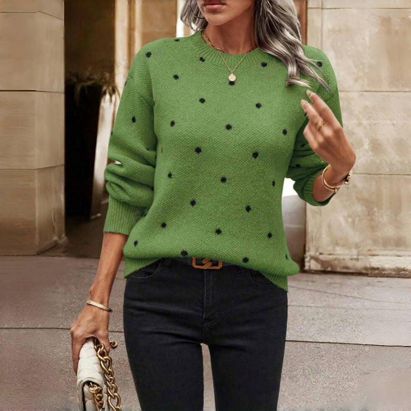 Kinsley – Polka Dot Sweater