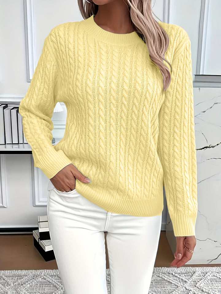 Bernila – Cable Knit Jumper