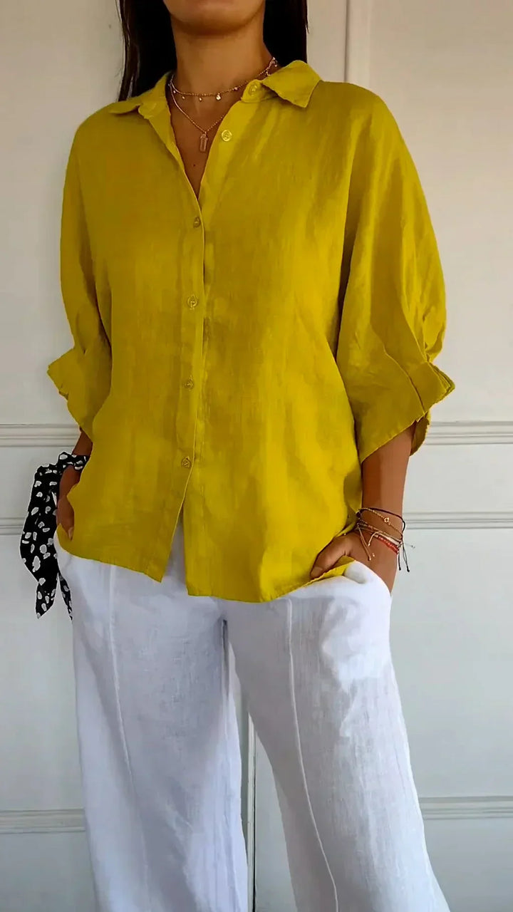 Bonnie – Relaxed Button-Up Shirt