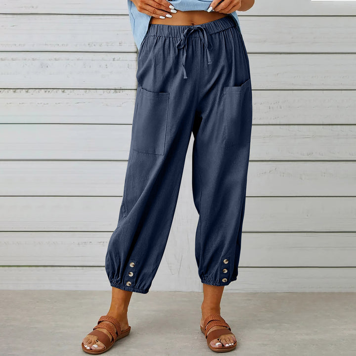 Alba – Relaxed Button Cuff Trousers