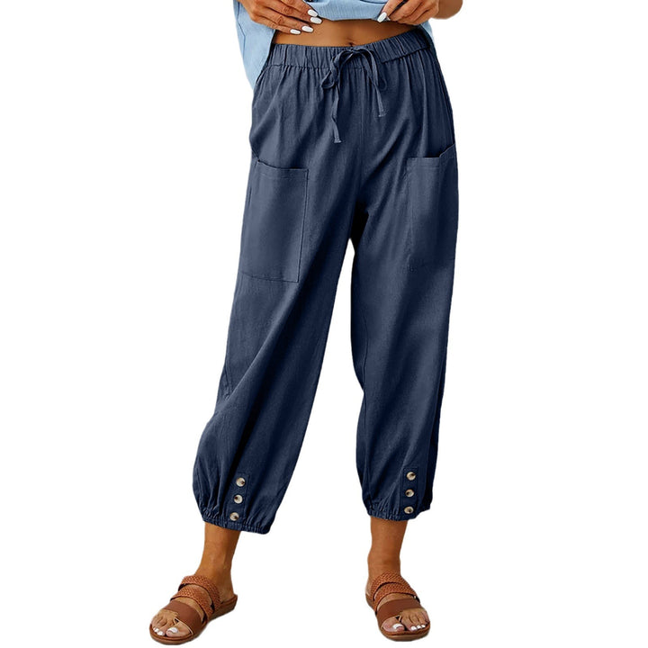 Alba – Relaxed Button Cuff Trousers