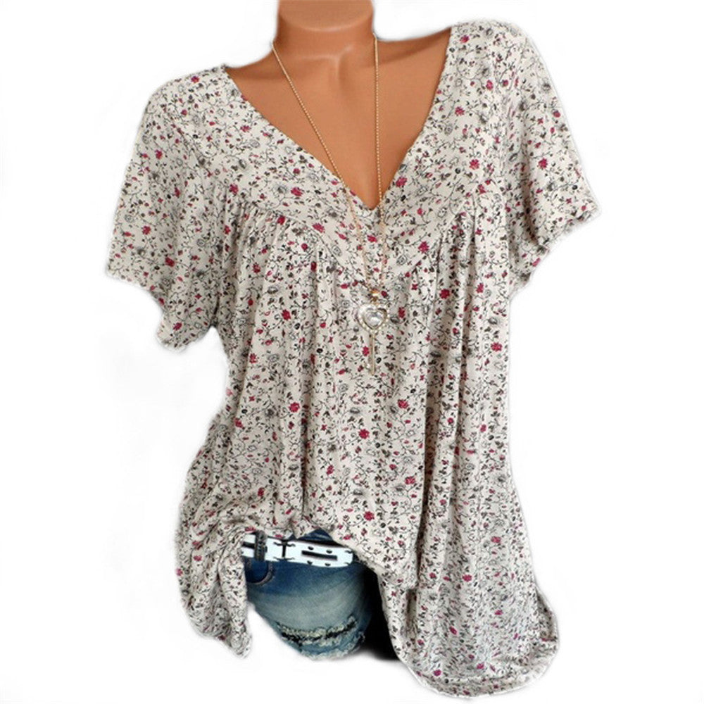 Briony – Relaxed Fit Floral Blouse