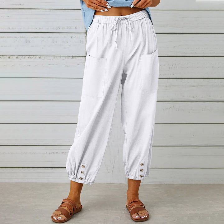 Alba – Relaxed Button Cuff Trousers