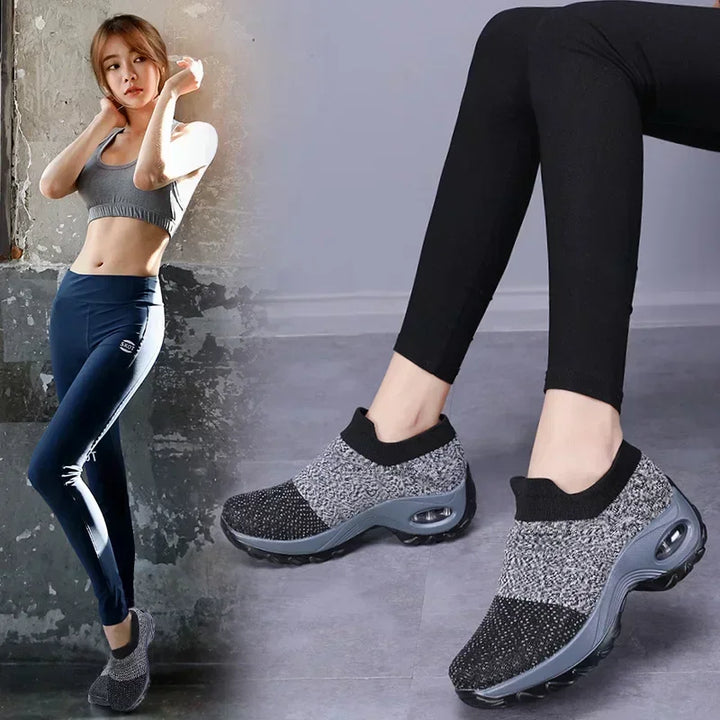 Aurora – Slip-On Platform Trainers