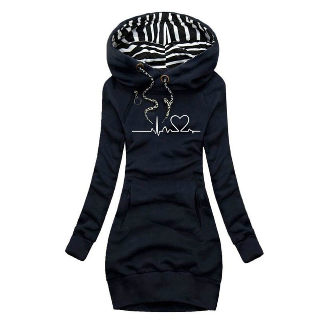 Maeve – Heartbeat Hoodie Dress