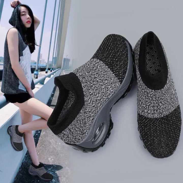 Aurora – Slip-On Platform Trainers