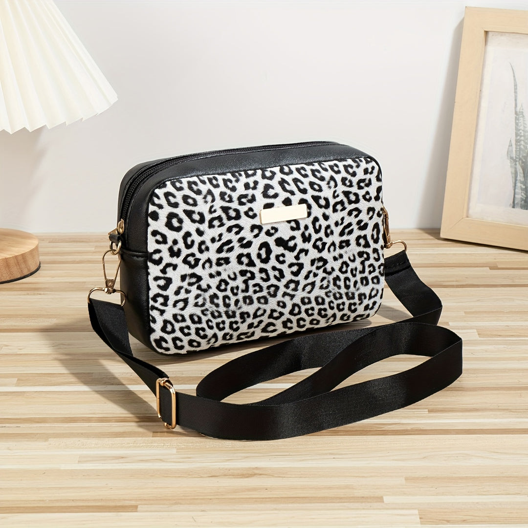 Ava - Leopard Print Crossbody Bag