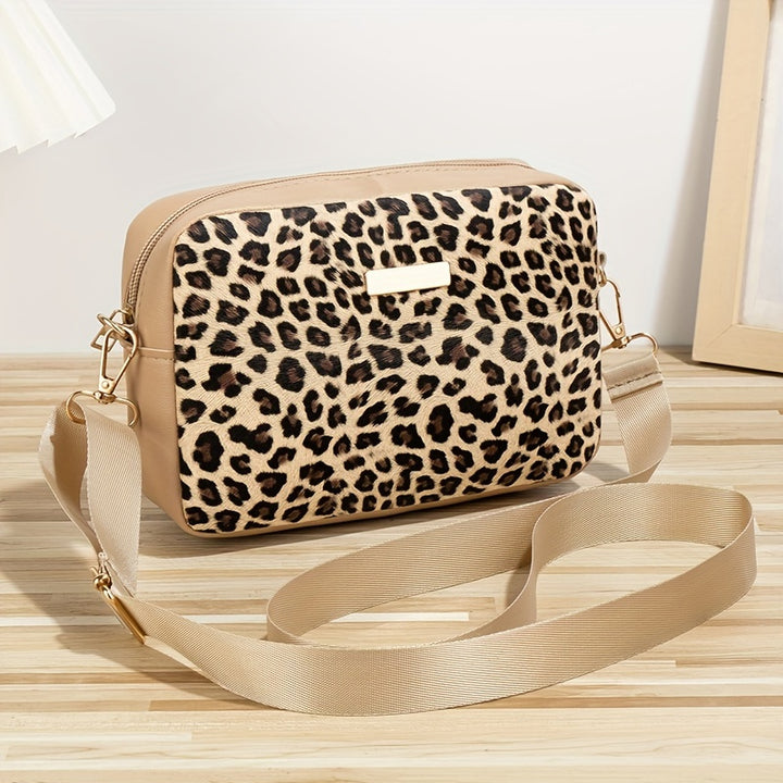 Ava - Leopard Print Crossbody Bag