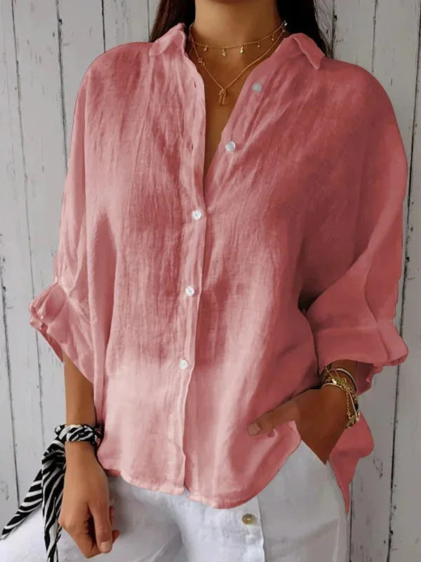 Bonnie – Relaxed Button-Up Shirt