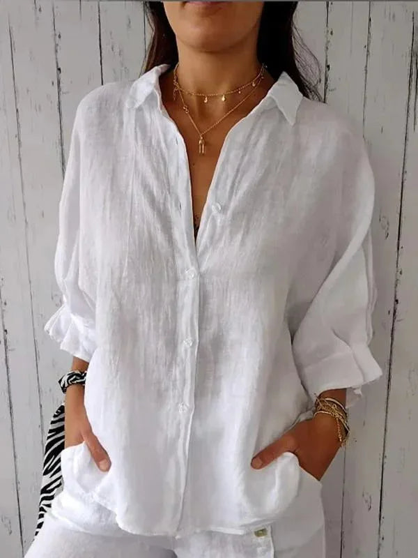 Bonnie – Relaxed Button-Up Shirt