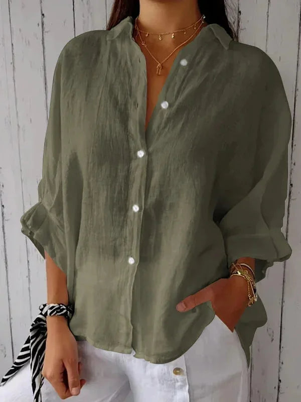 Bonnie – Relaxed Button-Up Shirt