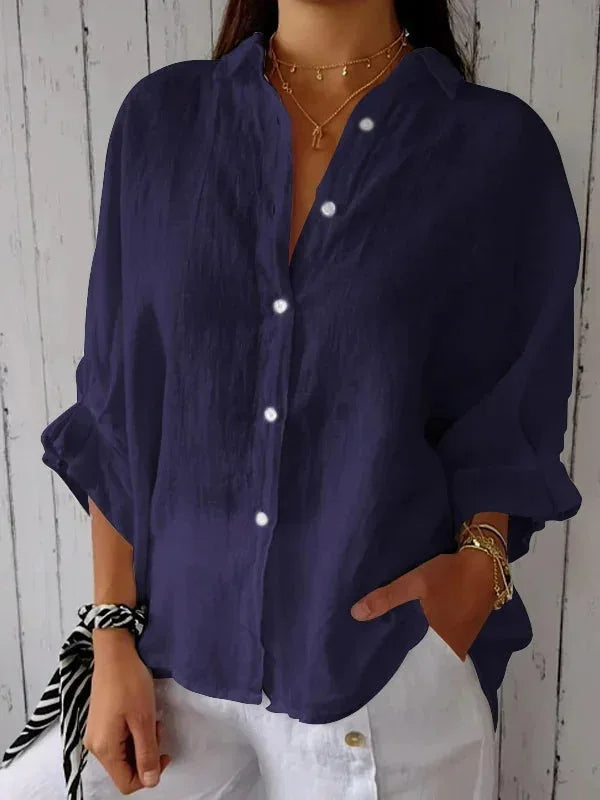 Bonnie – Relaxed Button-Up Shirt