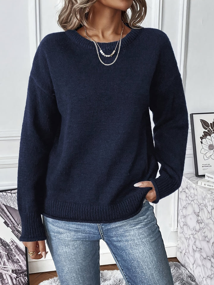 Charlotte – Relaxed Knit Sweater