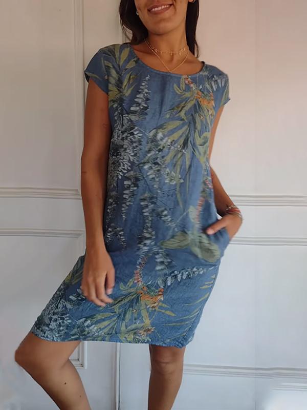 Liza – Relaxed Fit Printed Dress