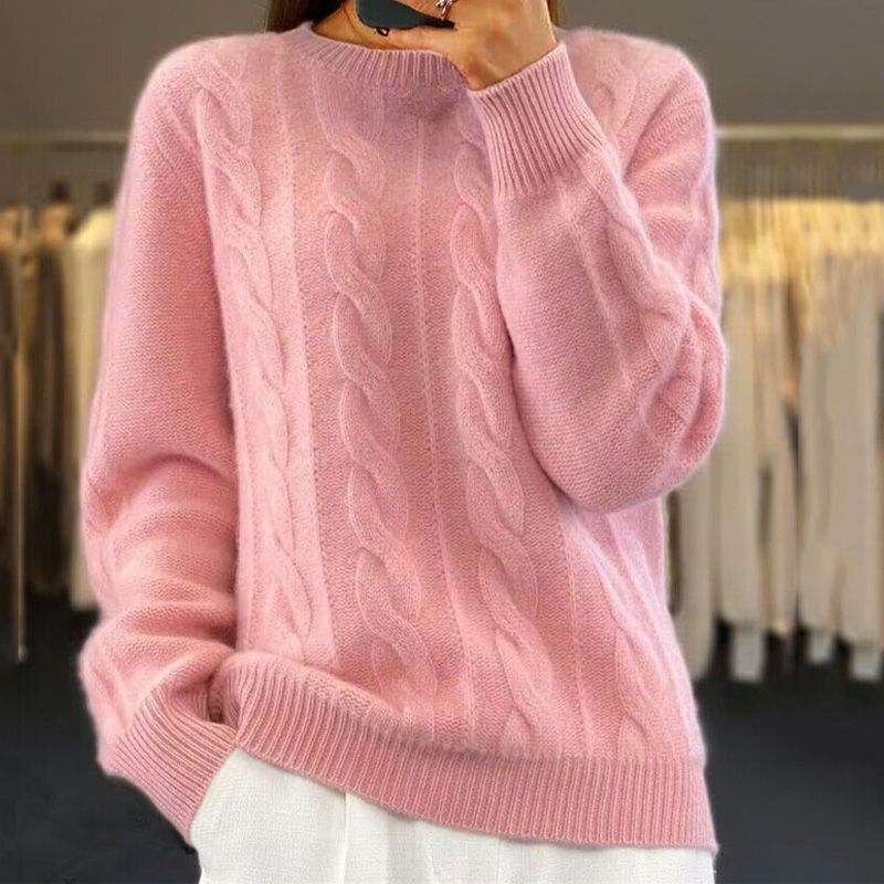 Poppy – Cable Knit Sweater