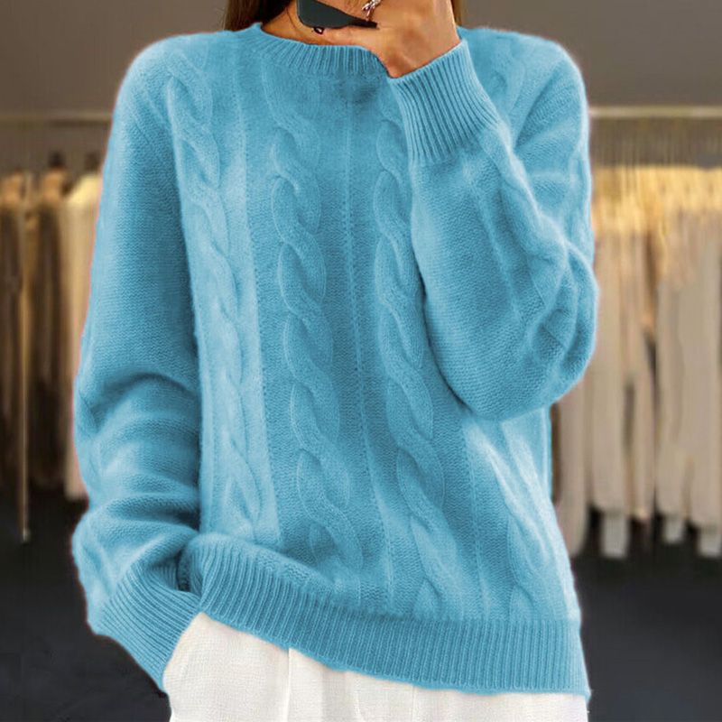 Poppy – Cable Knit Sweater