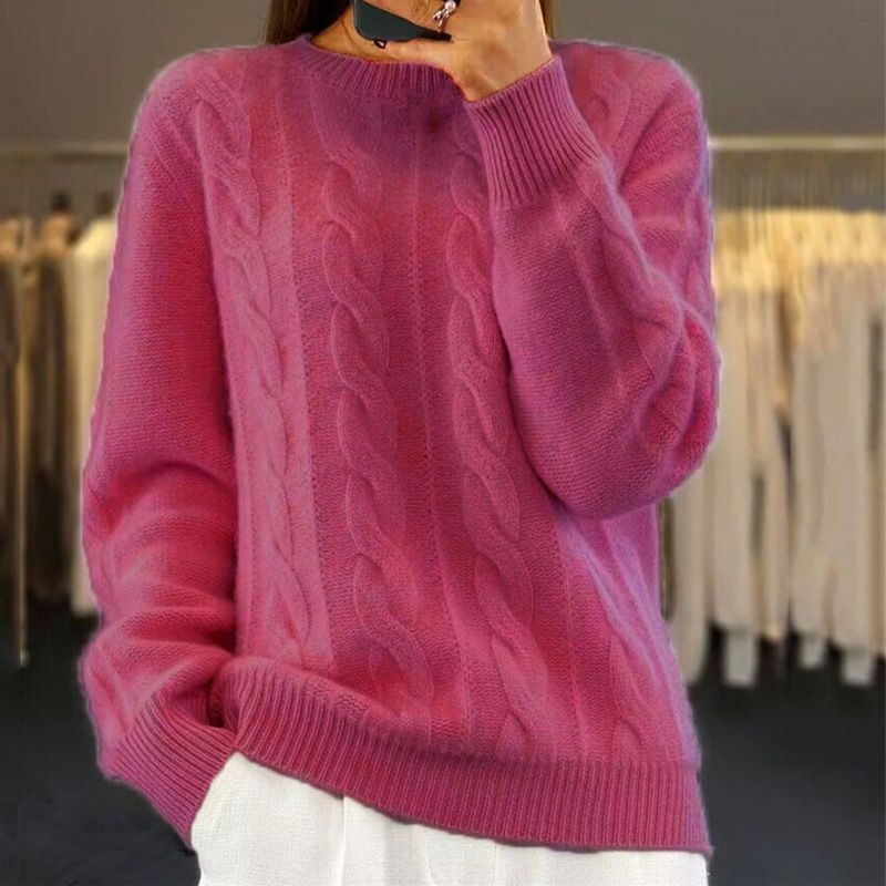 Poppy – Cable Knit Sweater